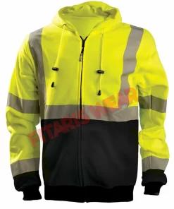 Hi Vis Hoodie - Reflective Hoodie - Fitaris Wear